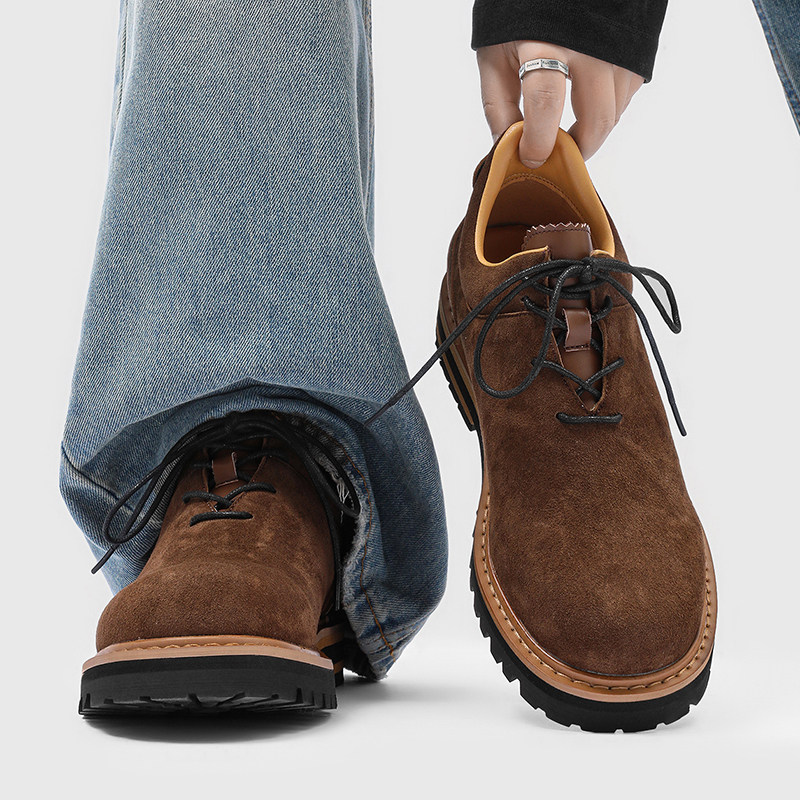 Chunky Suede Derby Shoes Chunky Suede Derby Shoes